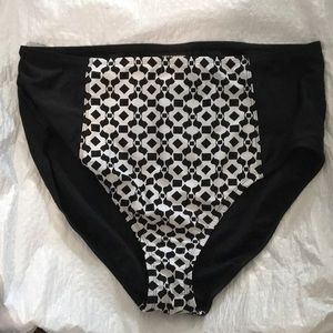 Joe Boxer high waisted bathing suit bottom size 1x